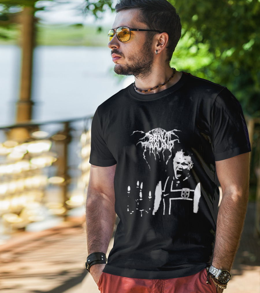 Erling Haaland Norway Black Metal Heavy Metal Braut Football T-Shirt