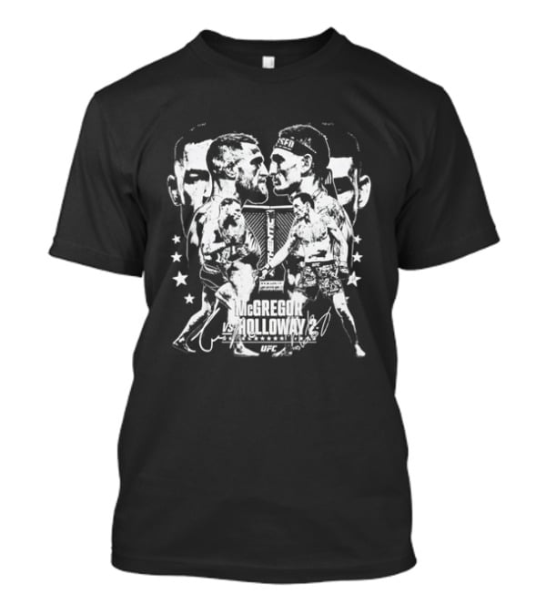 UFC McGregor Vs Holloway 2 Face Off Event 2023 T-Shirt