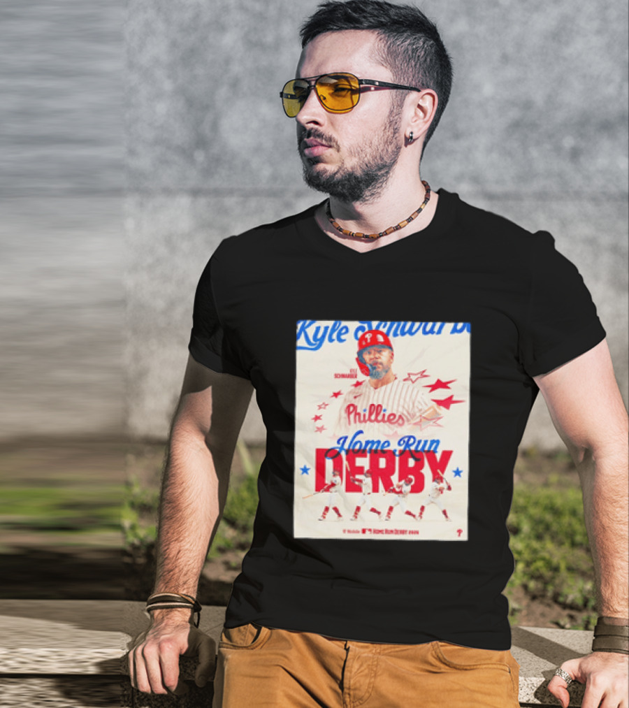 Kyle Schwarber Phillies Home Run Derby 2026 T-Shirt