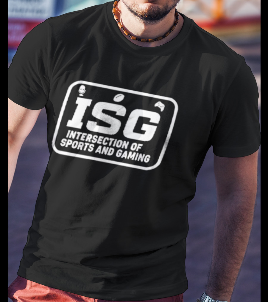 ISG Intersection Of Sports And Gaming Podcast Fans Media Collectors T-Shirt