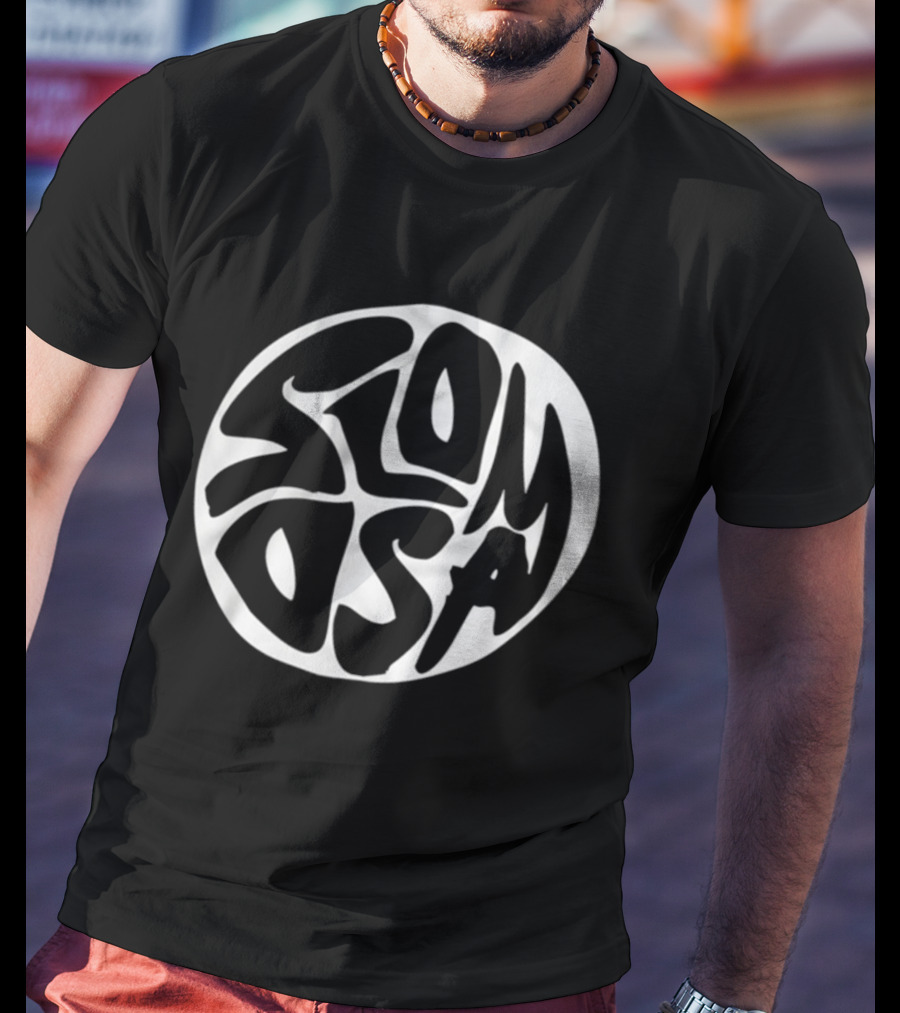 Slomosa Retro 70s Inspired Psychedelic T-Shirt