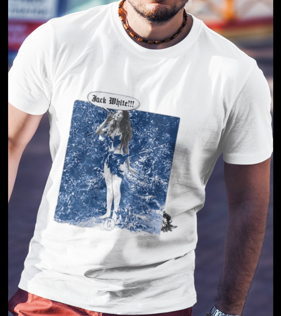 Jack White No Name Tour 2026 Eden Blue Tone Forest Scene T-Shirt