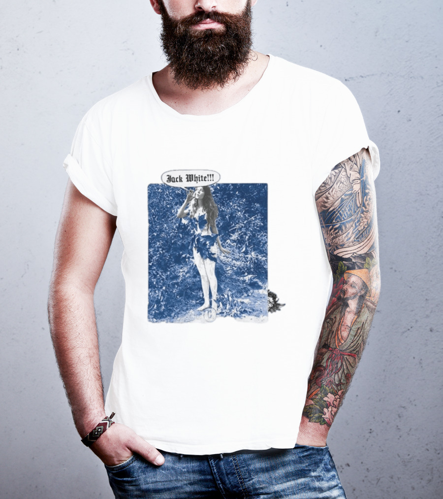 Jack White No Name Tour 2026 Eden Blue Tone Forest Scene T-Shirt
