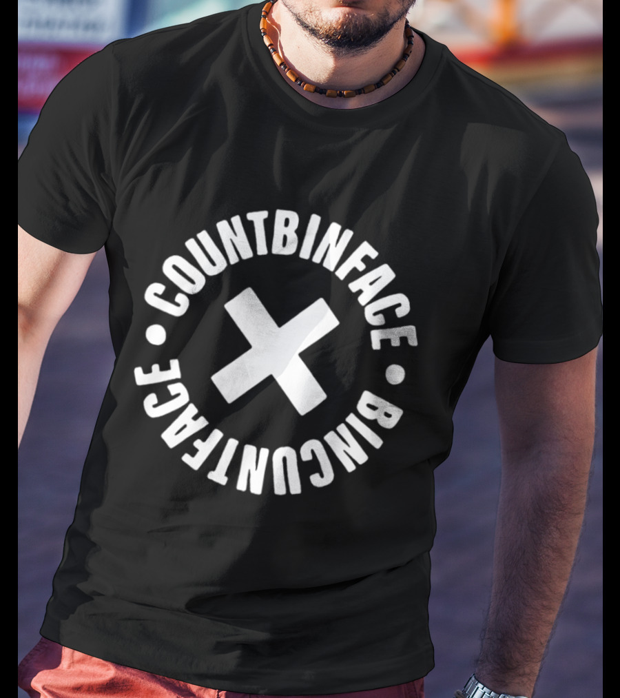 Countbinface Bincuntface Circular X T-Shirt