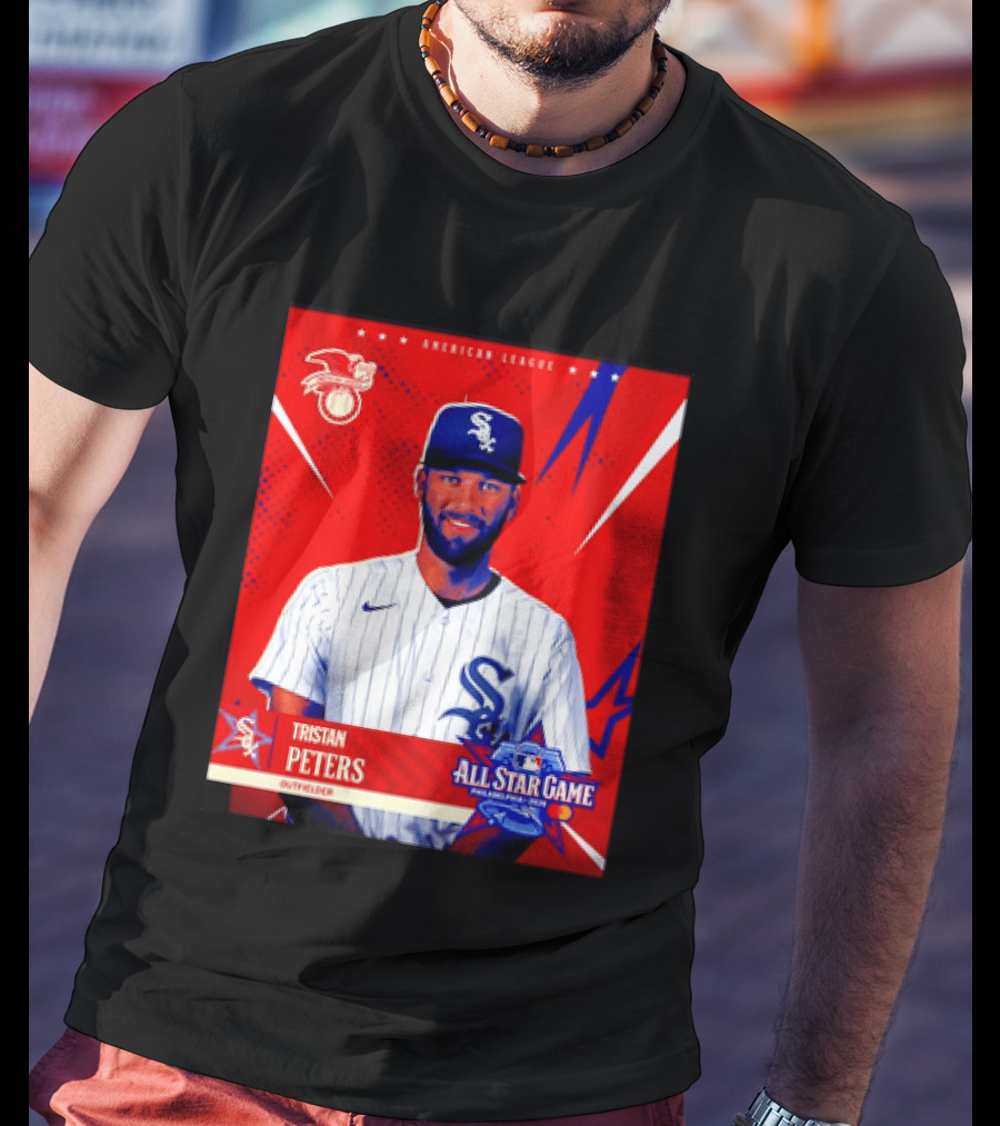 Tristan Peters Chicago White Sox 2026 American League All Star Game Outfielder T-Shirt