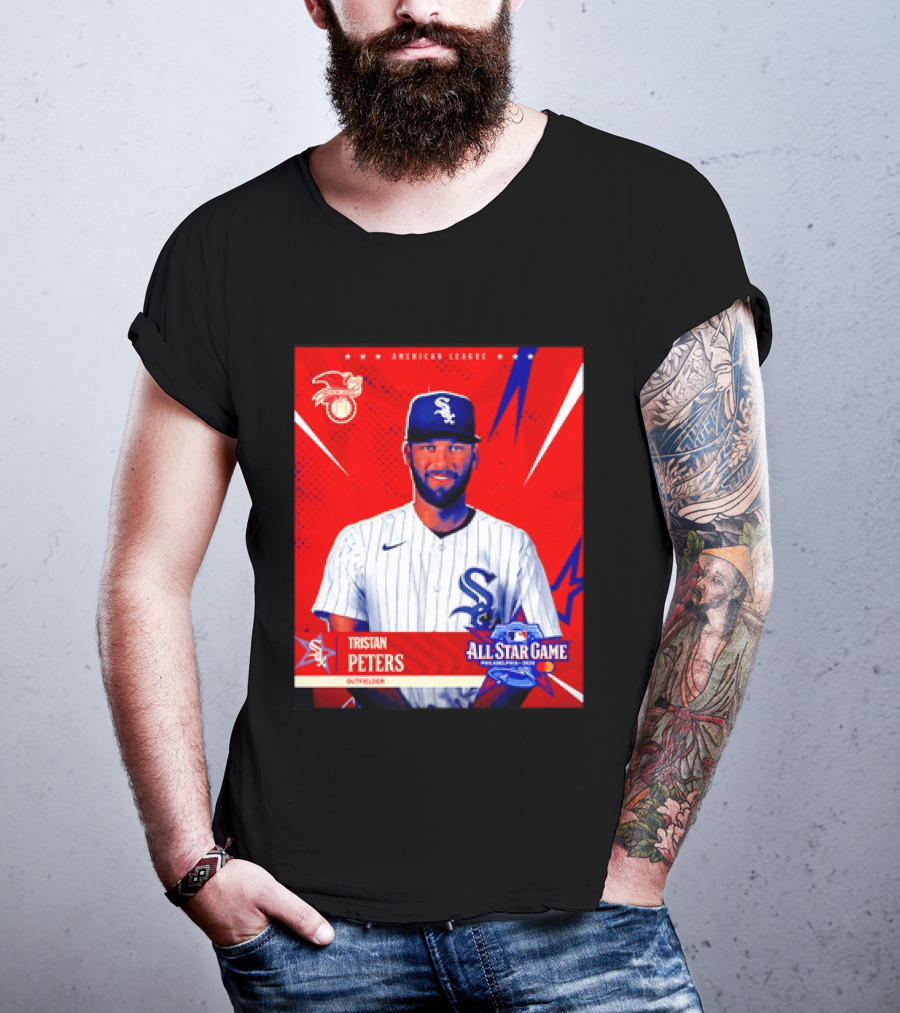 Tristan Peters Chicago White Sox 2026 American League All Star Game Outfielder T-Shirt