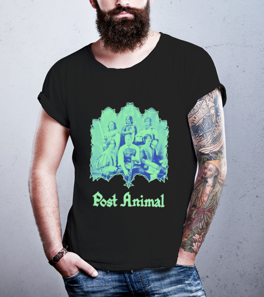 Post Animal Band Members Knight Fantasy Medieval T-Shirt