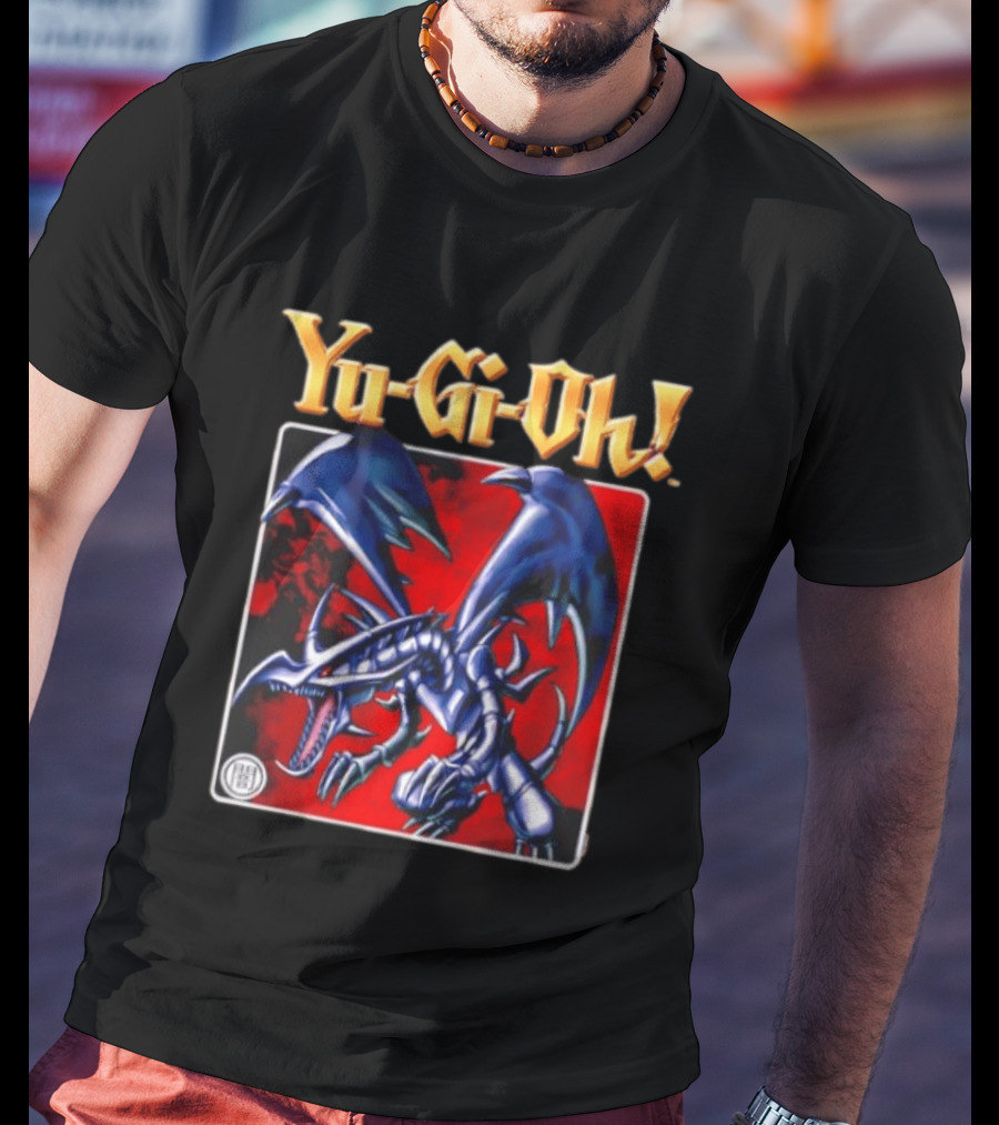 Yu Gi Oh 25th Anniversary Red Eyes Black Dragon Card T-Shirt
