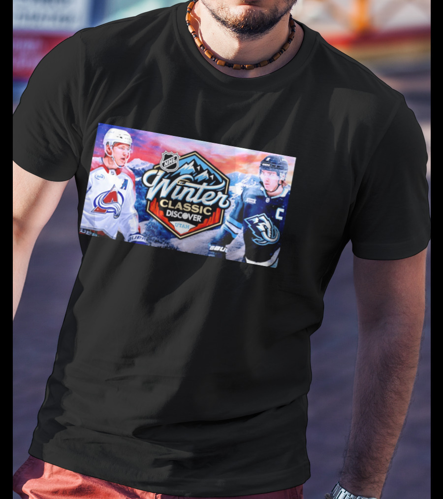NHL Winter Classic Discover Utah Colorado Avalanche Vs Mammoth T-Shirt