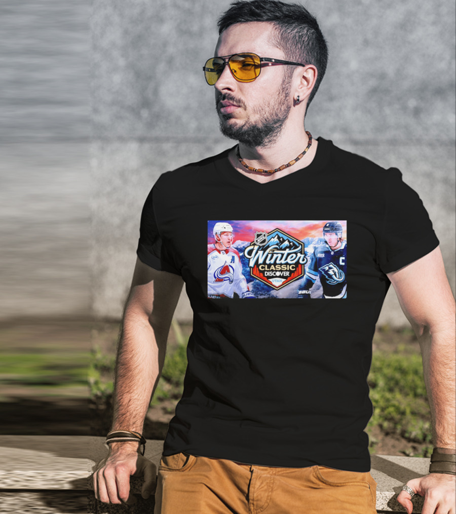 NHL Winter Classic Discover Utah Colorado Avalanche Vs Mammoth T-Shirt