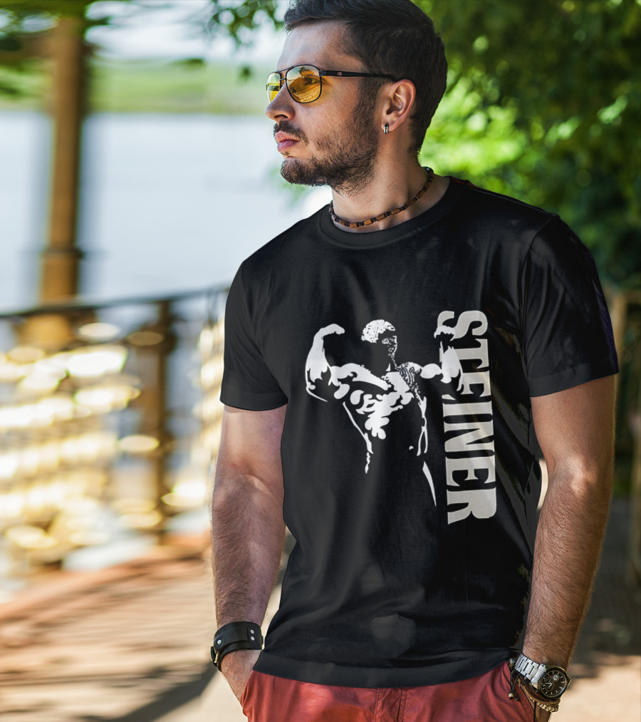 Scott Steiner Bicep Pose Steiner T-Shirt