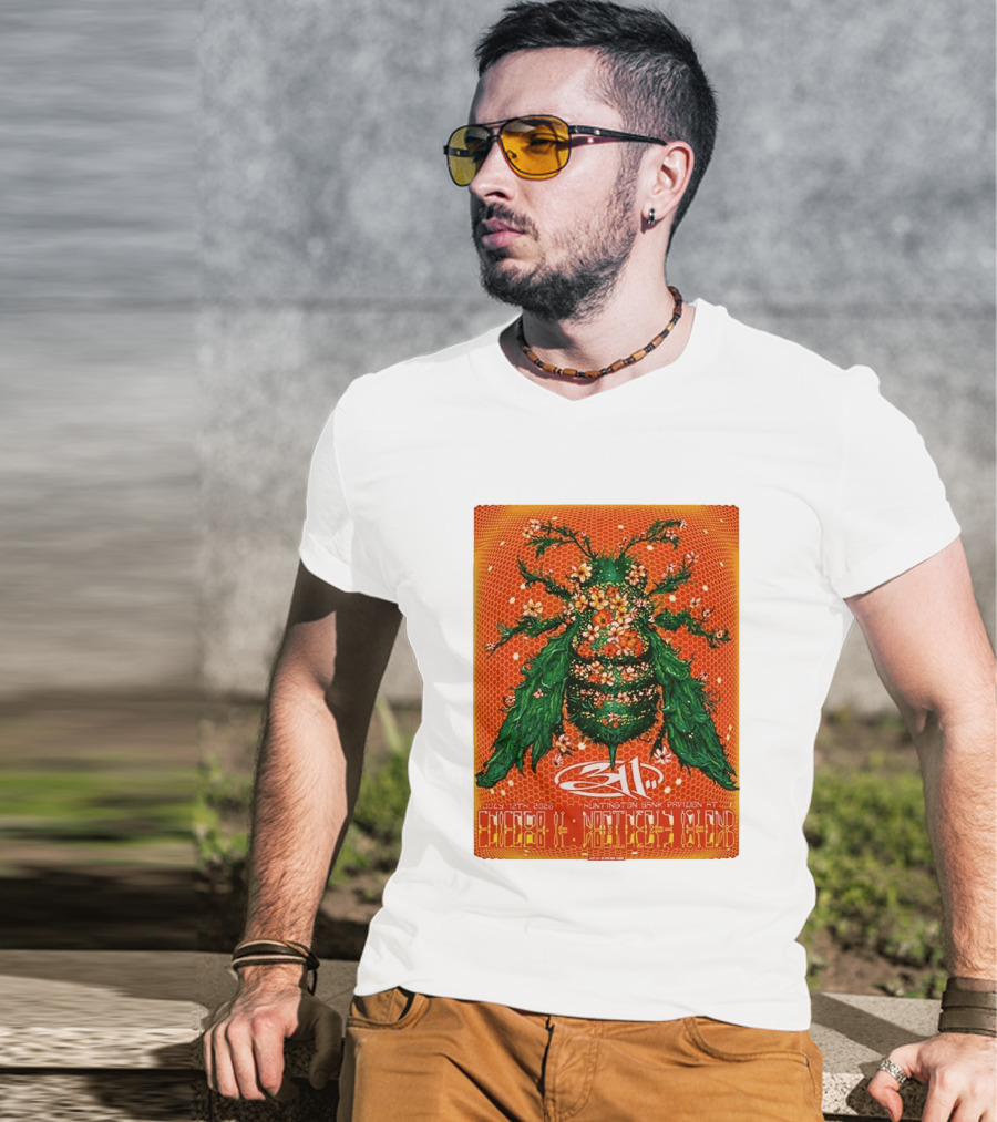 311 Chicago Illinois 2026 Huntington Bank Pavilion July 12 Floral Insect T-Shirt