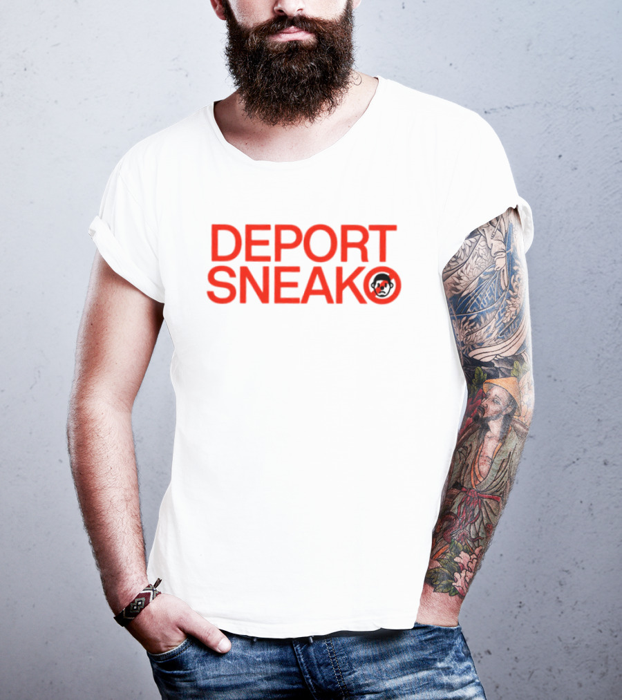 Deport Sneako Nick Fuentes Store Red T-Shirt