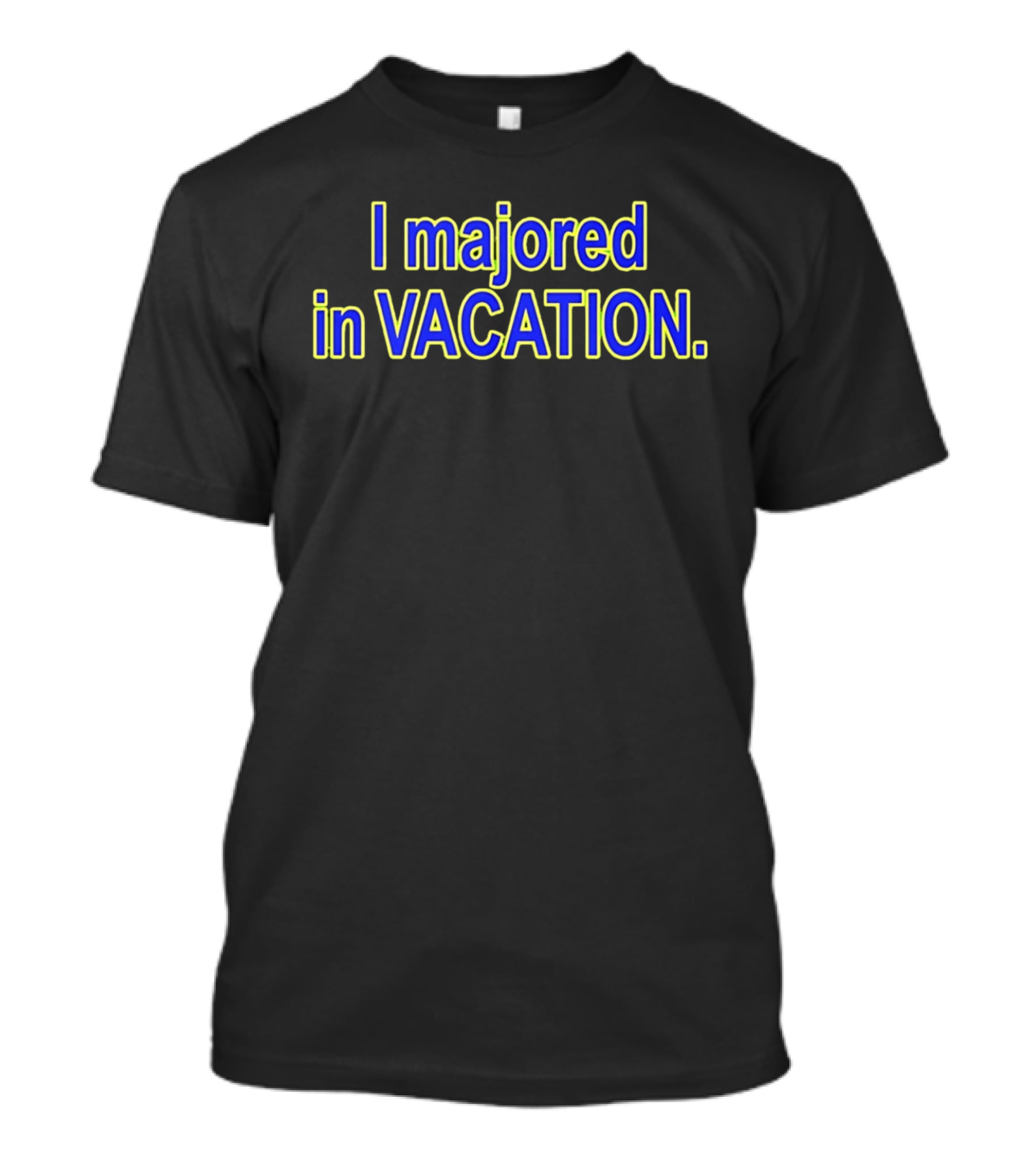 Chad Danforth I Majored In Vacation T-Shirt