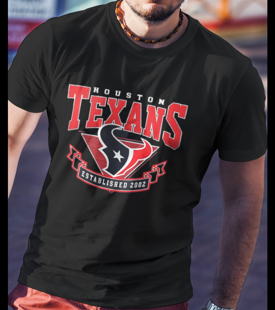 Houston Texans Established 2002 Texan Pride T-Shirt
