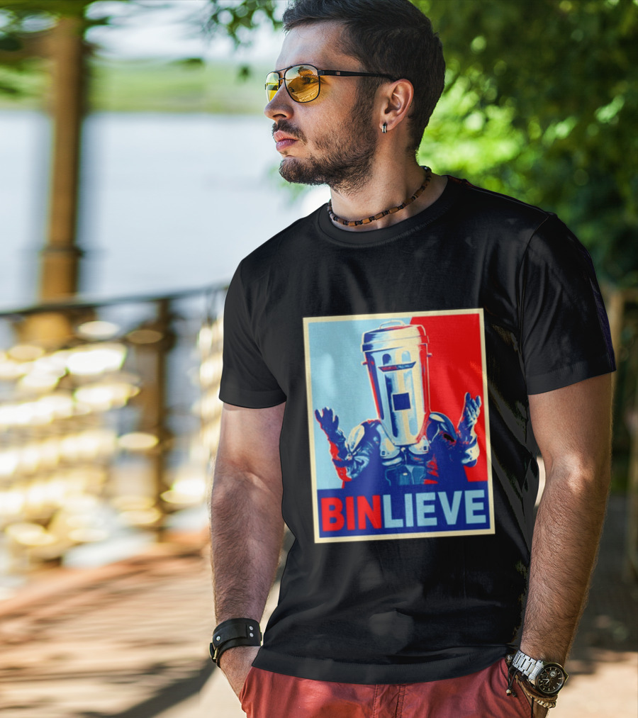 Count Binface Binlieve UK Humor Clacton Satire T-Shirt