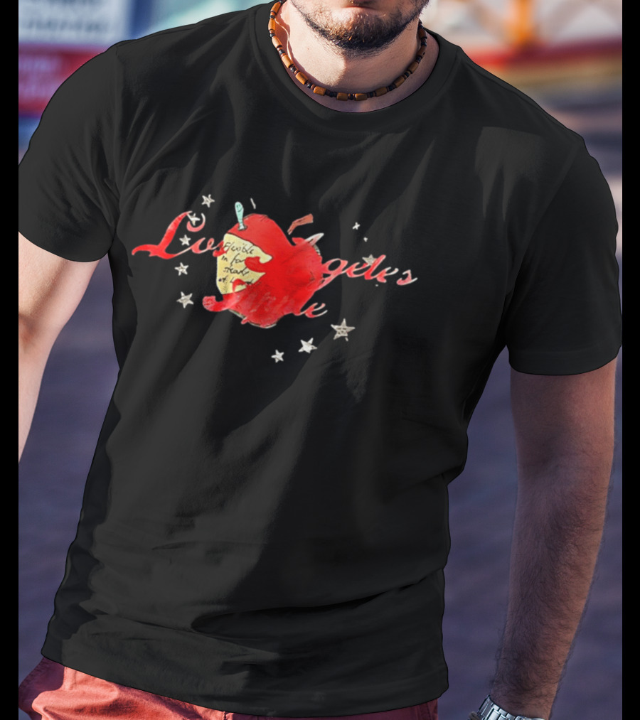 Los Angeles Flexible In For Steady Apple T-Shirt