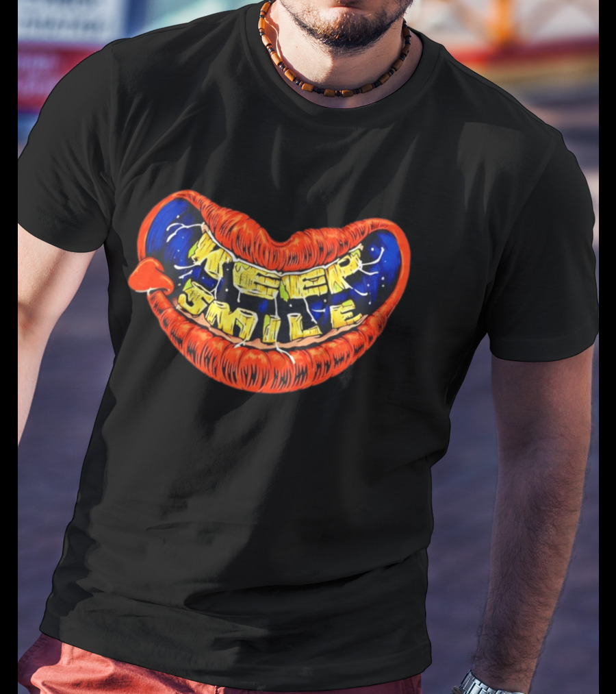 Keep Smile Red Lips Bright Teeth T-Shirt