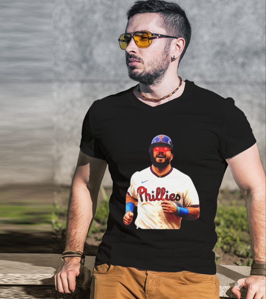 Philadelphia Phillies Kyle Schwarber Dark Brandon MLB T-Shirt