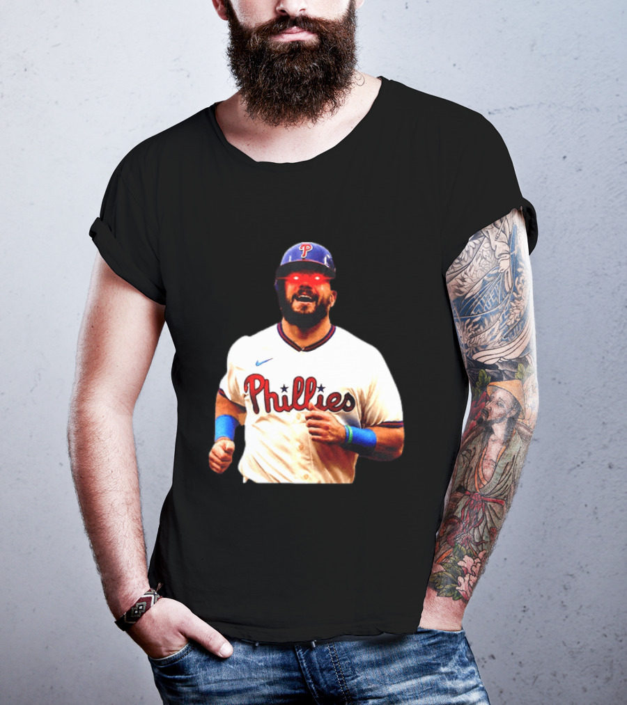 Philadelphia Phillies Kyle Schwarber Dark Brandon MLB T-Shirt