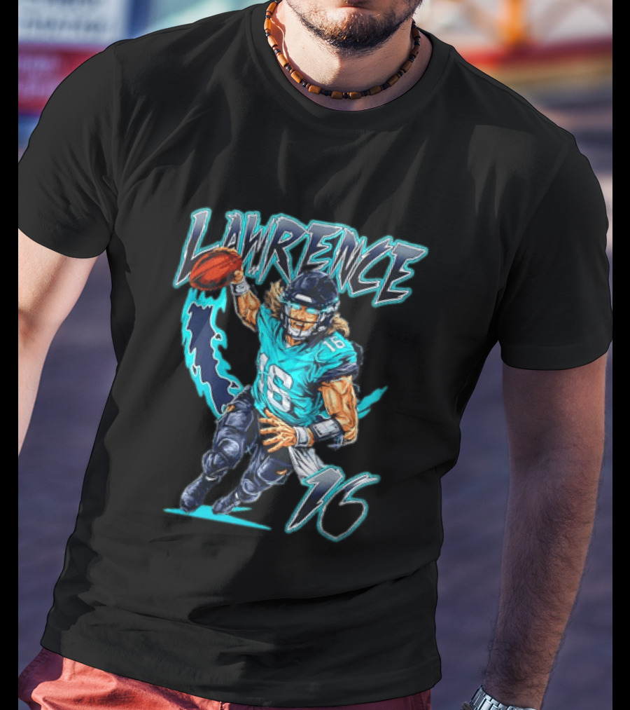 Lawrence 16 Jacksonville Jaguars Football Player T-Shirt