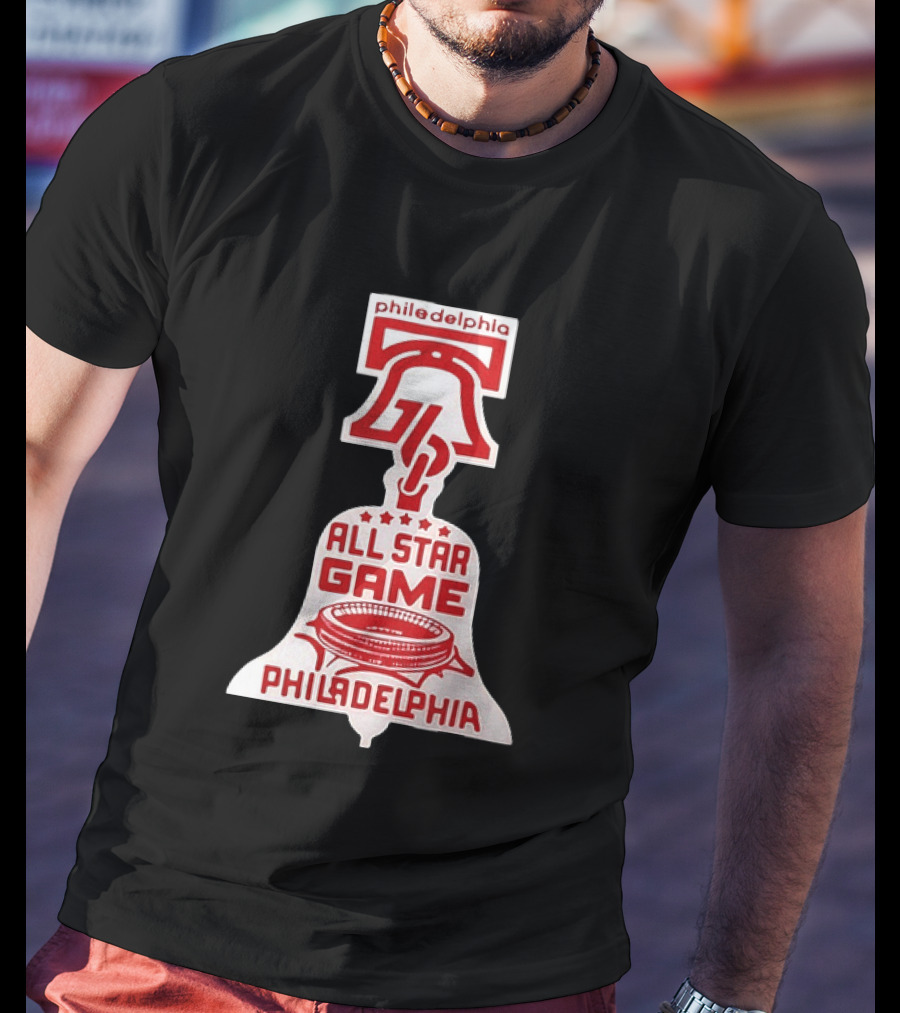 Philadelphia 76 All Star Game Liberty Bell Stadium T-Shirt