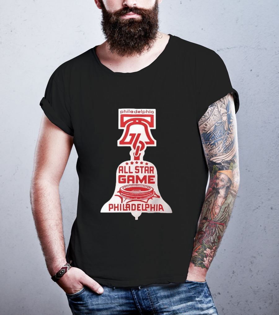 Philadelphia 76 All Star Game Liberty Bell Stadium T-Shirt