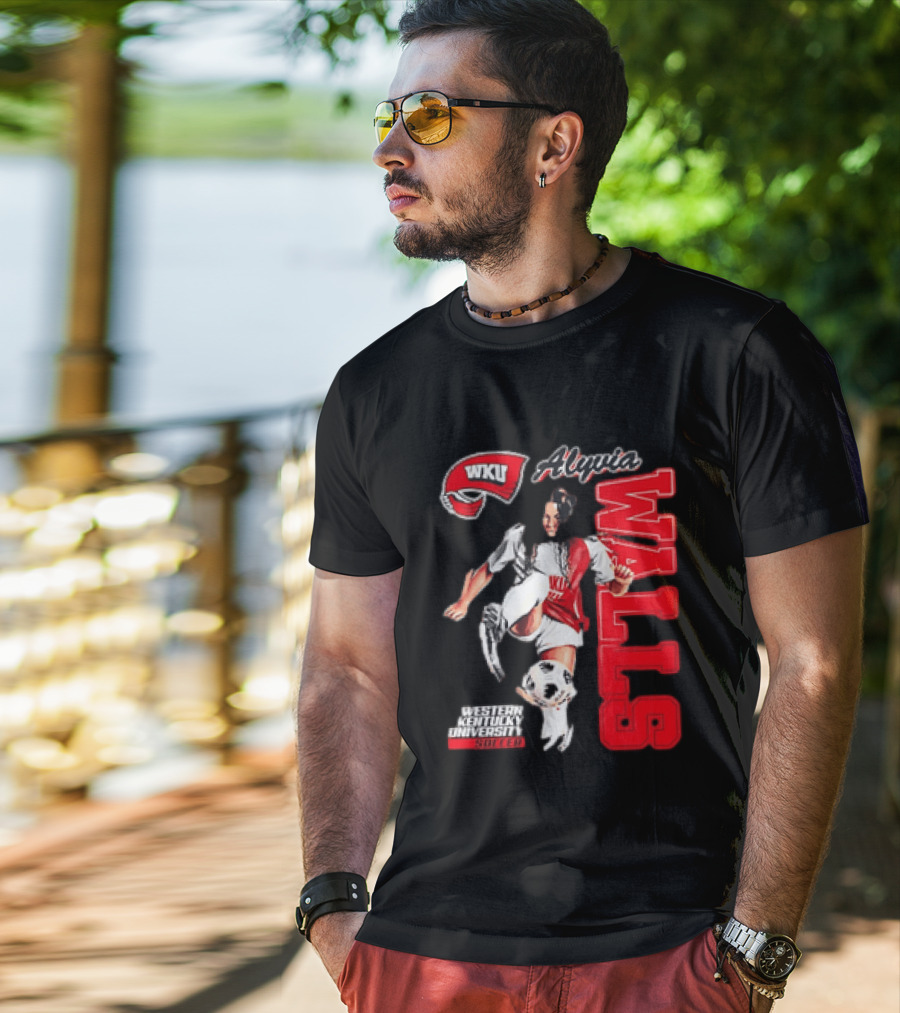 Western Kentucky University Soccer Alyvia Walls WKU T-Shirt