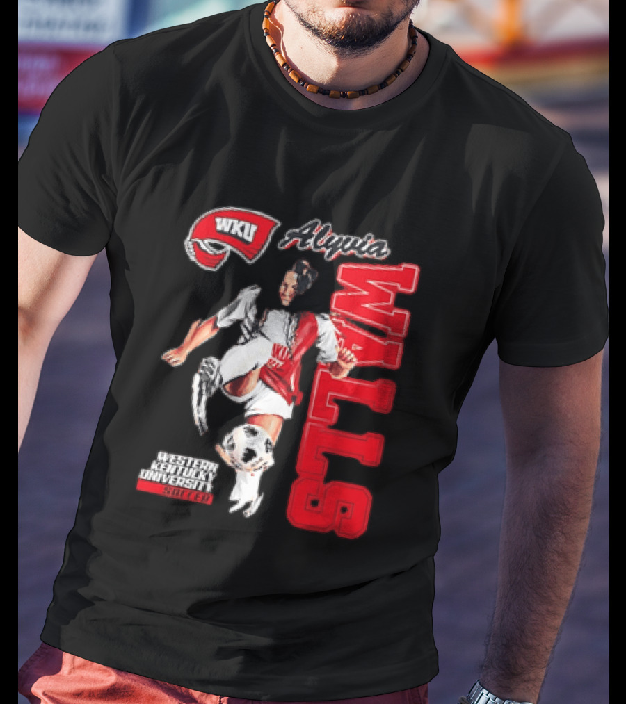 Western Kentucky University Soccer Alyvia Walls WKU T-Shirt