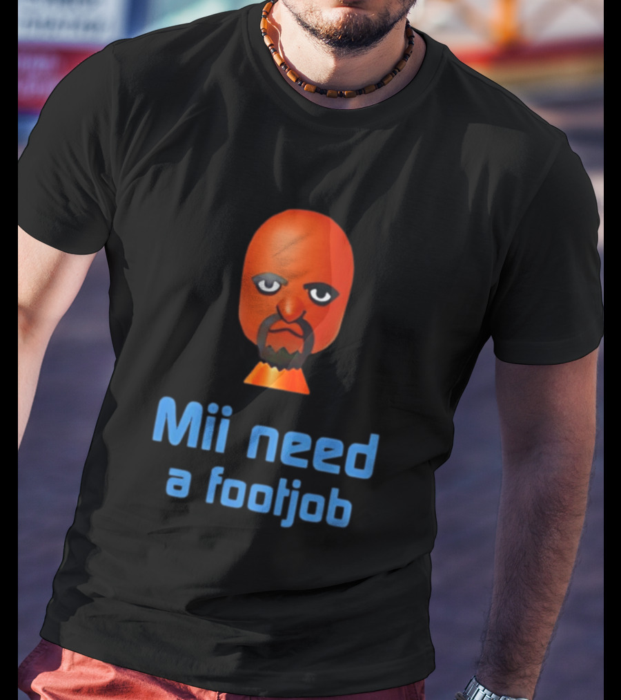 Wii Sports Mii Need A Footjob T-Shirt
