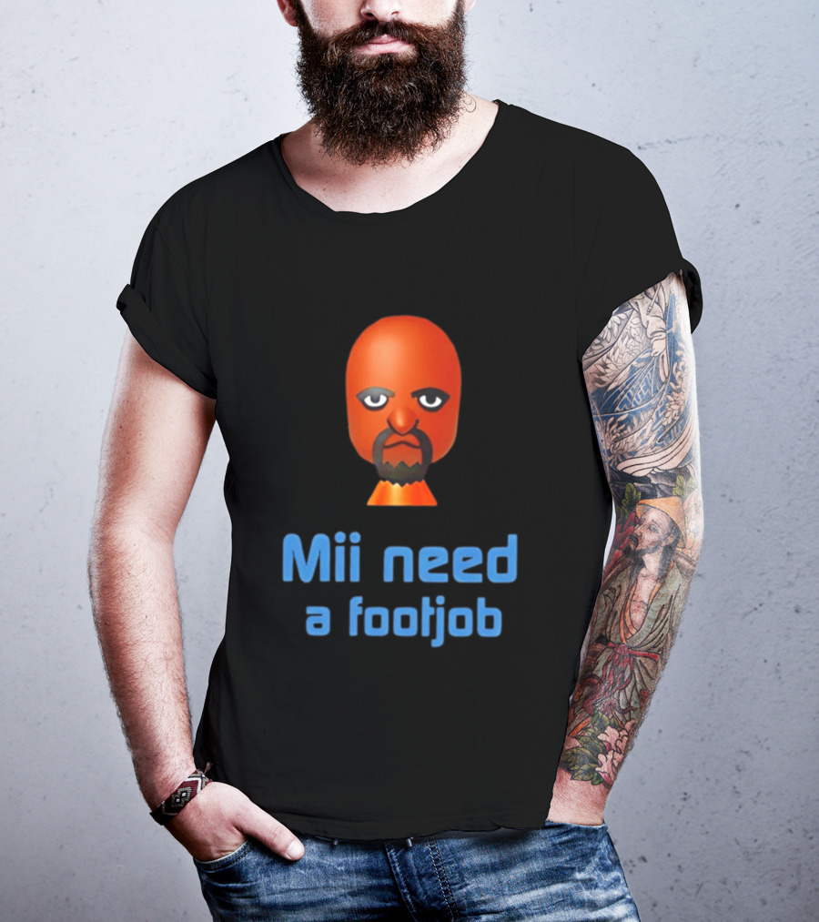 Wii Sports Mii Need A Footjob T-Shirt