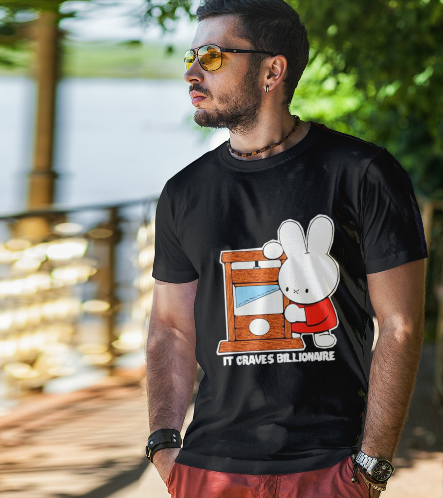 Miffy Guillotine It Craves Billionaire T-Shirt
