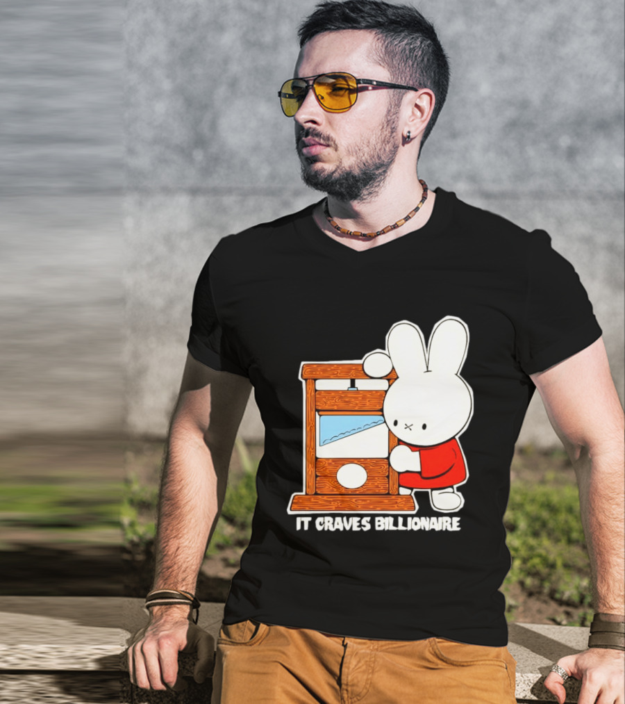 Miffy Guillotine It Craves Billionaire T-Shirt