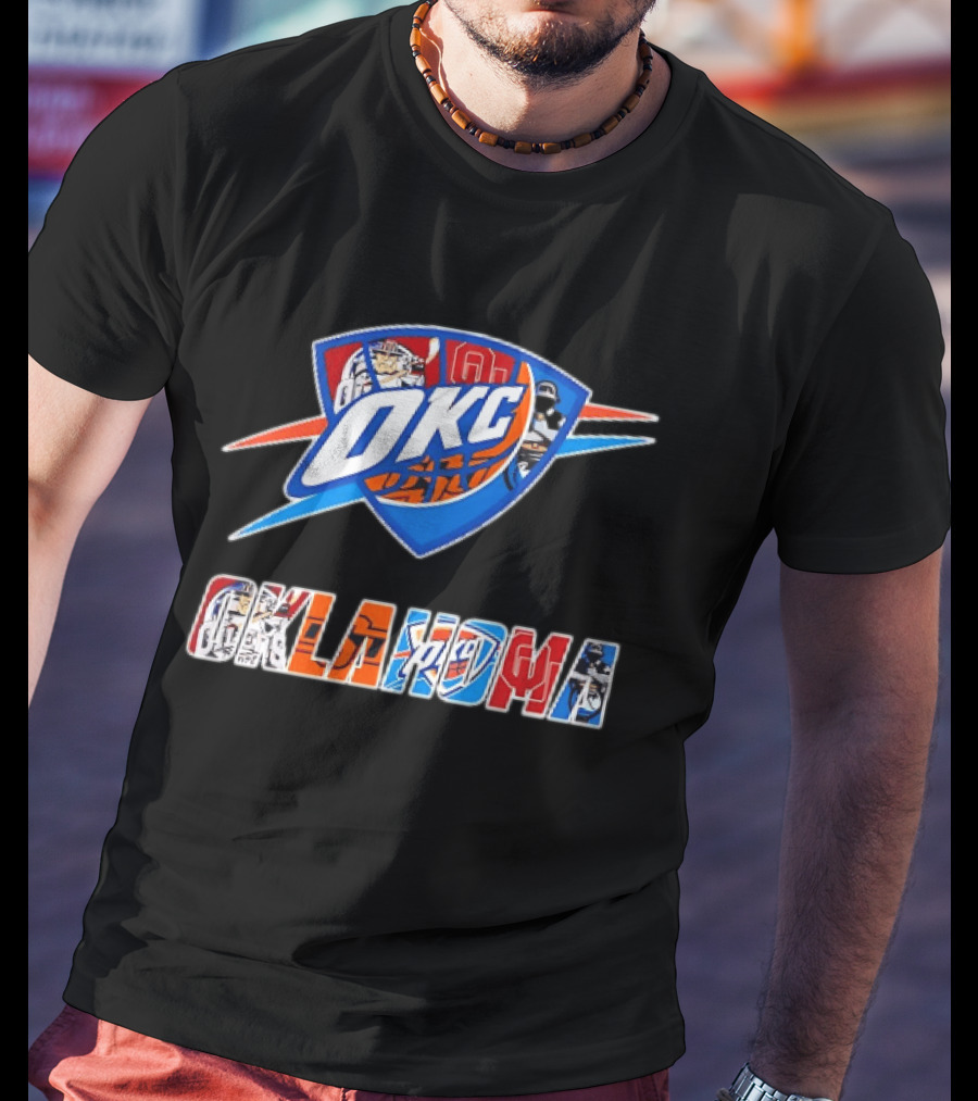 Oklahoma OKC Thunder Sooners Oilers Sports Fan Gear T-Shirt