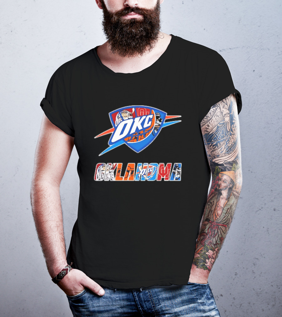 Oklahoma OKC Thunder Sooners Oilers Sports Fan Gear T-Shirt