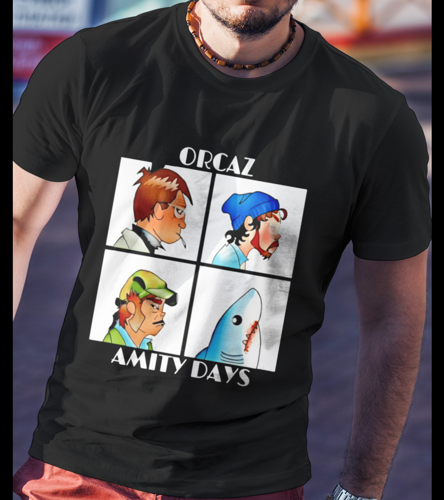 Orcaz Amity Days Demon Days Jaws T-Shirt