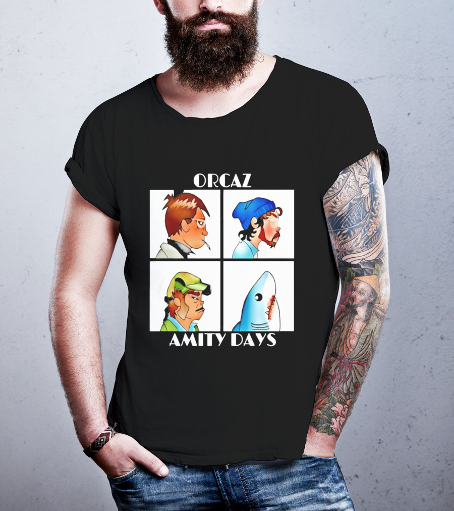 Orcaz Amity Days Demon Days Jaws T-Shirt