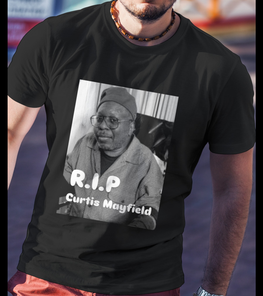 RIP Curtis Mayfield Memory July 13 1990 T-Shirt