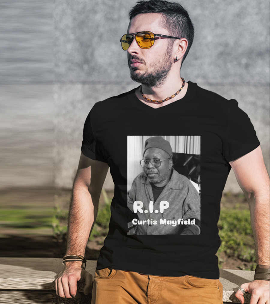 RIP Curtis Mayfield Memory July 13 1990 T-Shirt
