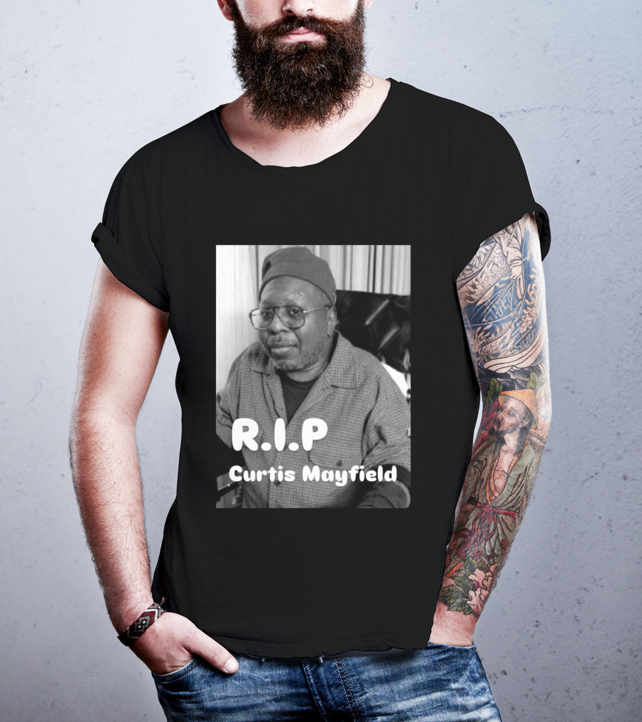 RIP Curtis Mayfield Memory July 13 1990 T-Shirt