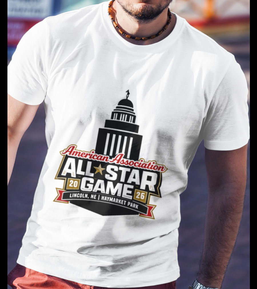 American Association All Star Game 2026 Haymarket Park Lincoln Nebraska Capitol Building T-Shirt
