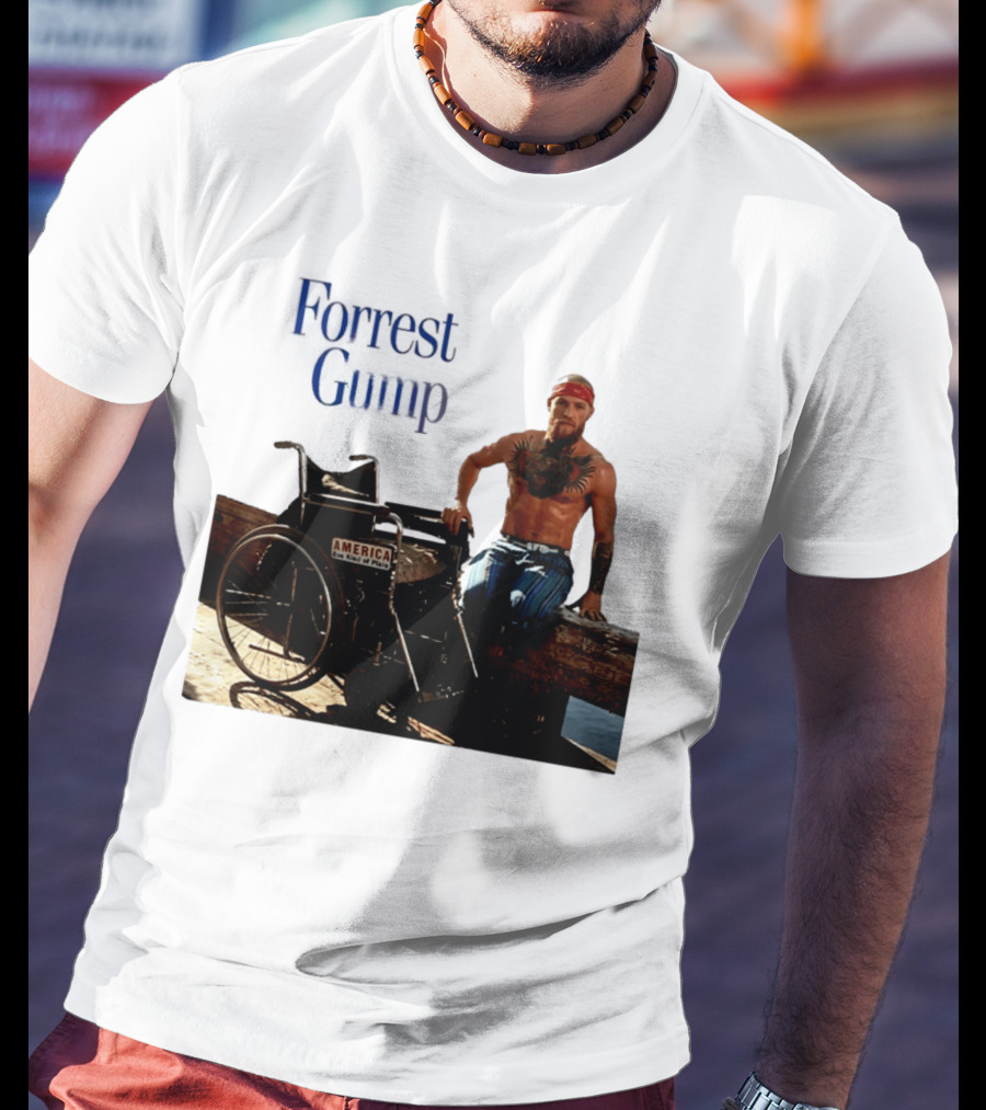 Forrest Gump Conor McGregor America One Kind Of Place T-Shirt