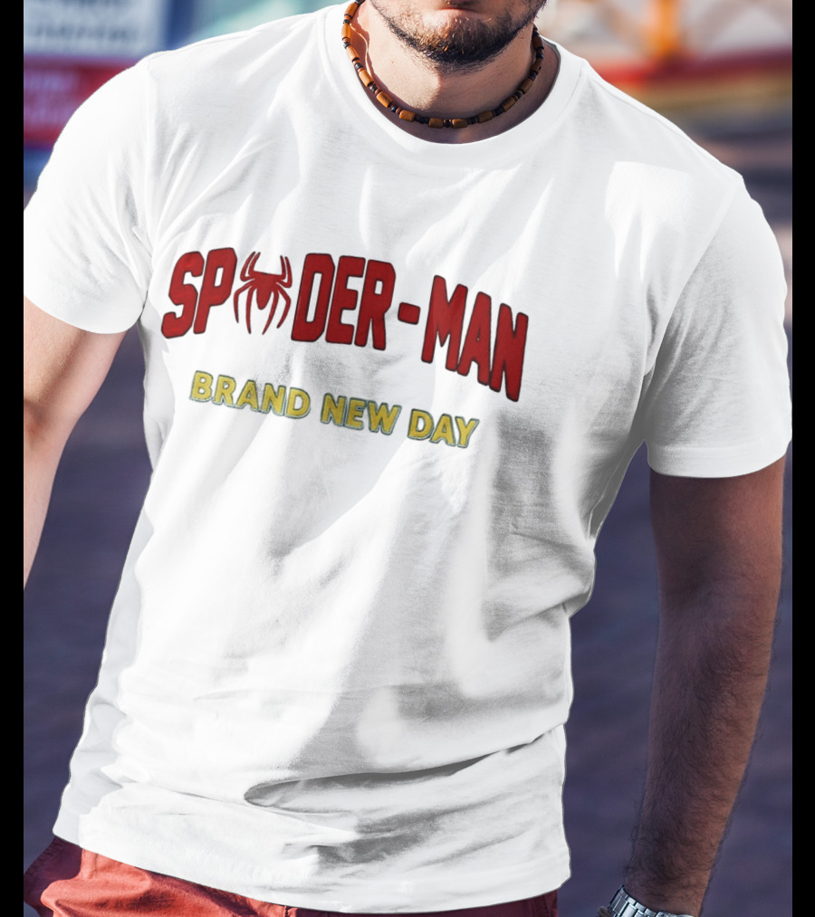 Spider Man Brand New Day Embroidered T-Shirt
