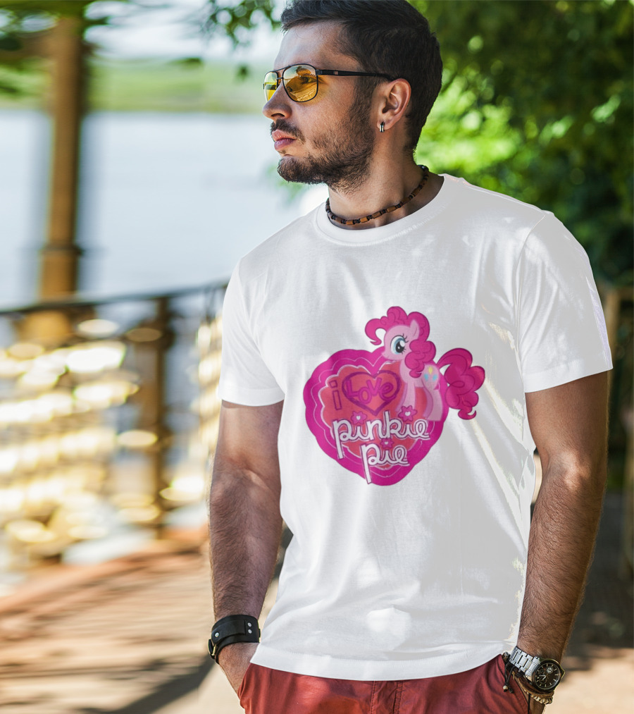 I Love Pinkie Pie My Little Pony Friendship Magic Fan Favorite T-Shirt