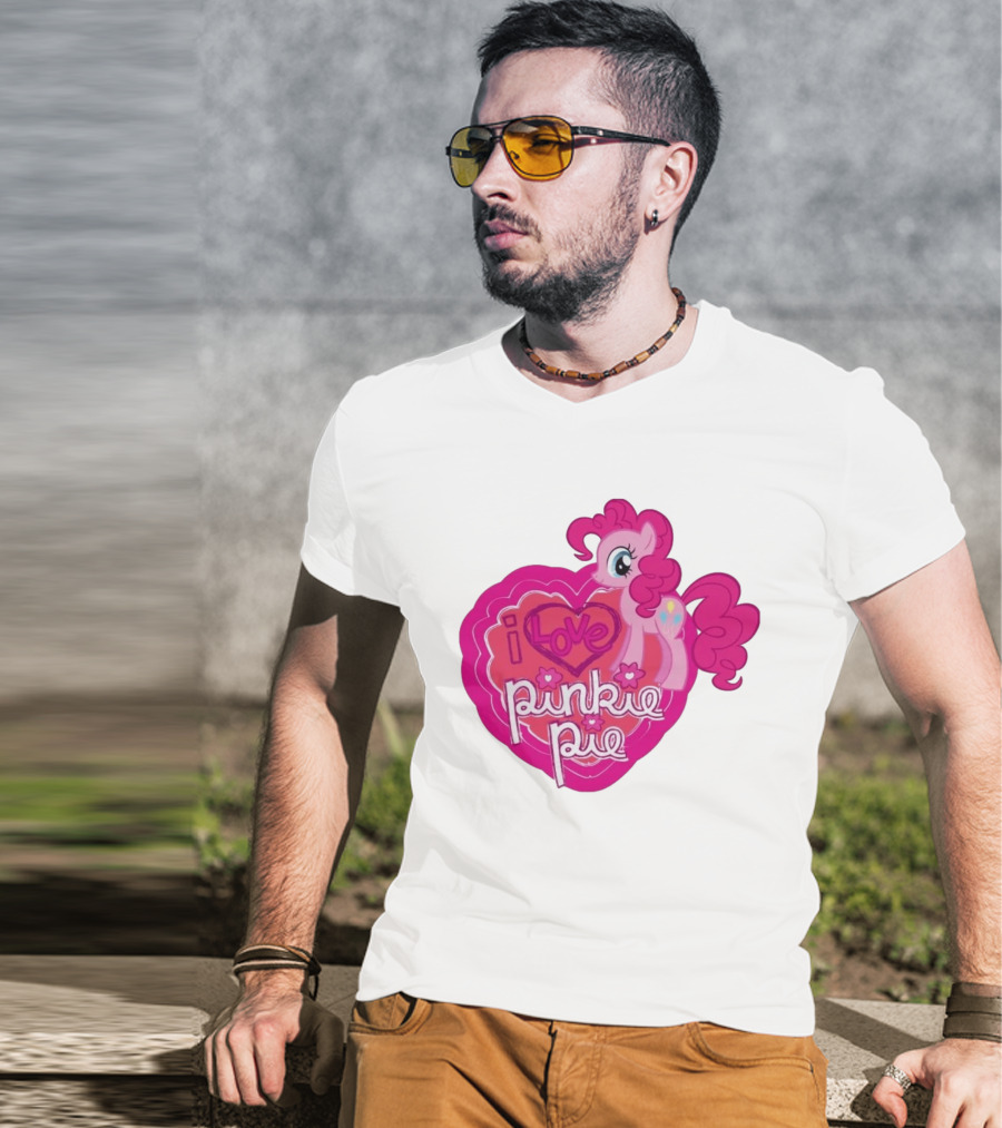 I Love Pinkie Pie My Little Pony Friendship Magic Fan Favorite T-Shirt