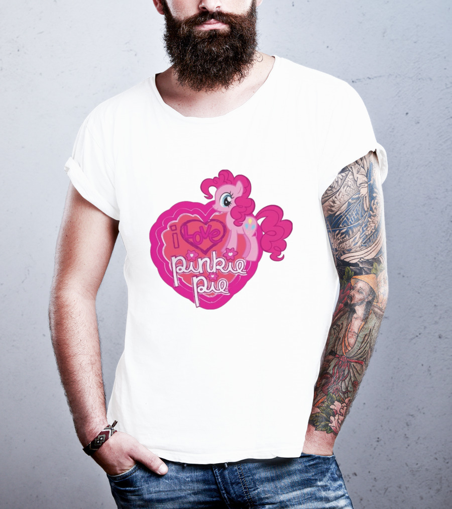 I Love Pinkie Pie My Little Pony Friendship Magic Fan Favorite T-Shirt