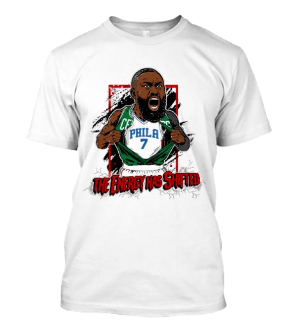 Philadelphia 76ers The Energy Has Shifted Jaylen Brown T-Shirt