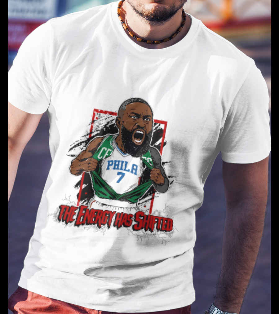 Philadelphia 76ers The Energy Has Shifted Jaylen Brown T-Shirt