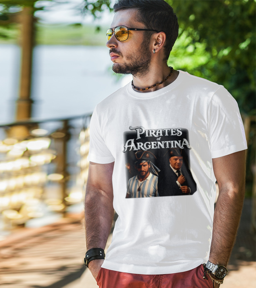 Pirates Of Argentina Messi Mashup Soccer Legend And Captain T-Shirt