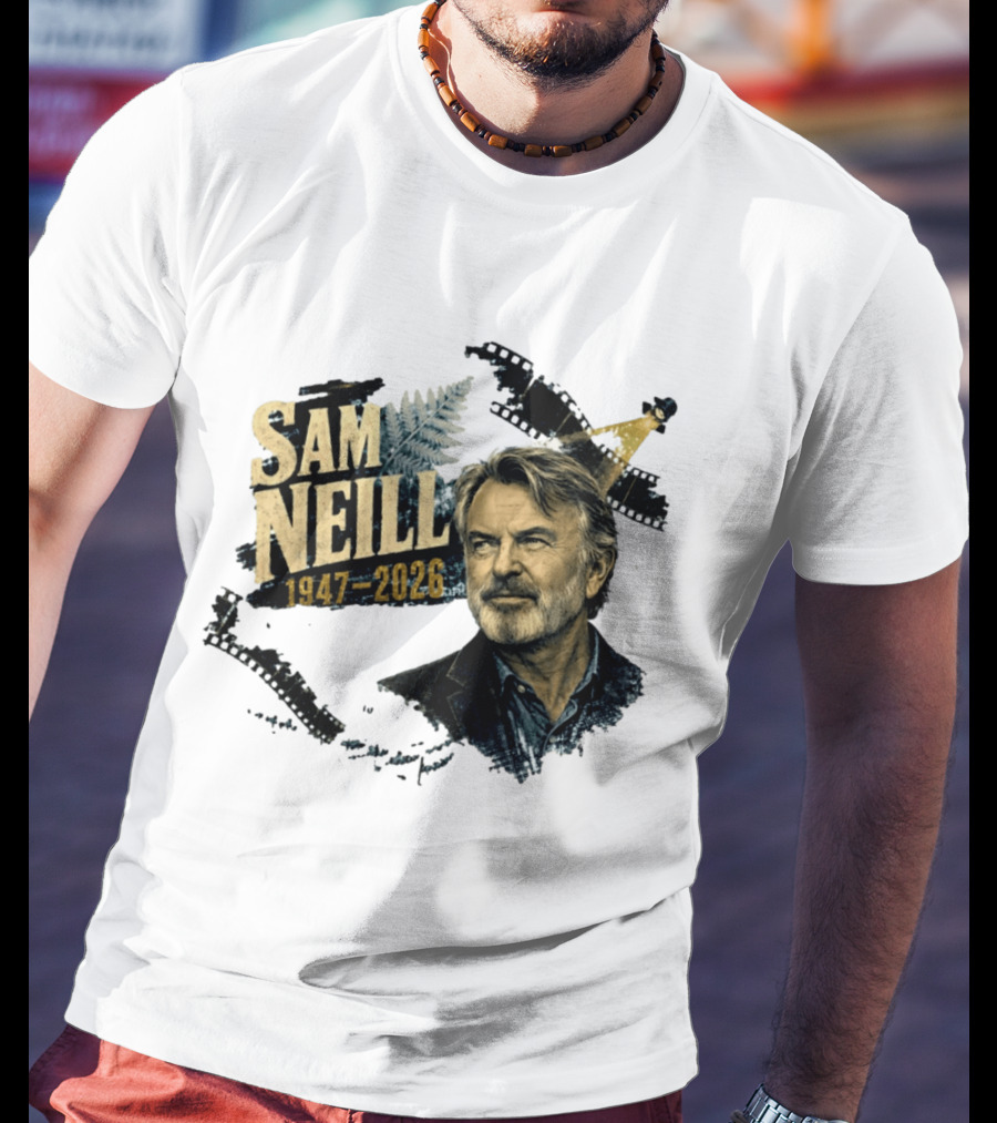 Sam Neill 1947 2026 The Story Continues In Memory Forever T-Shirt